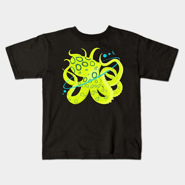 BLUE-RINGED OCTOPUS Kids T-Shirt by itshypernova